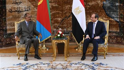 السيسى يؤكد حرص مصر على ترسيخ التعاون الاستراتيجي مع إريتريا