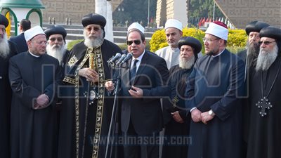السيسي يعلن هوية منفذي تفجير الكنيسة البطرسية 