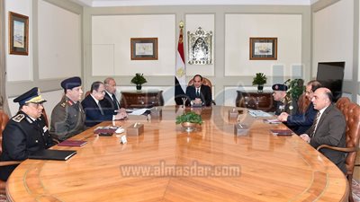 السيسي يعقد اجتماعا أمنيا بحضور وزيري الدفاع والداخلية
