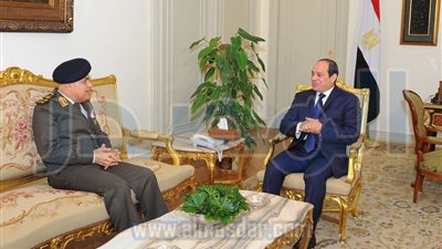السيسي يستقبل وزير الدفاع