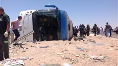 ارتفاع عدد ضحايا أتوبيس الغردقة لـ 13 قتيلًا وأكثر من 14 مصابًا