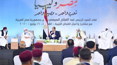 السيسى: لن نقف مكتوفى الأيدى في مواجهة أية تحركات تهدد الأمن القومى