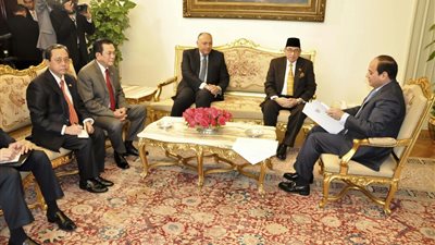 مبعوث الرئيس الإندونيسى: السيسى لن يتمكن من حضور مؤتمر