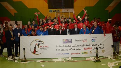 الأهلي يفوز ببطولة إفريقيا للسلة لأول مرة بتغلبه على ريكرياتيفو ليبولو الأنجولي