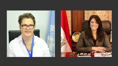 وزيرة التعاون الدولى تبحث تنفيذ الإطار الاستراتيجى للشراكة مع الأمم المتحدة