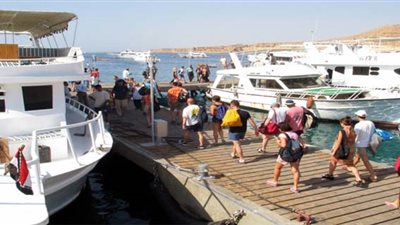 ميناء بورسعيد السياحي يستقبل 531 سائح من جنسيات مختلفة