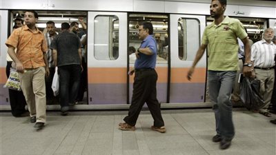  عودة العمل بمحطة مترو 