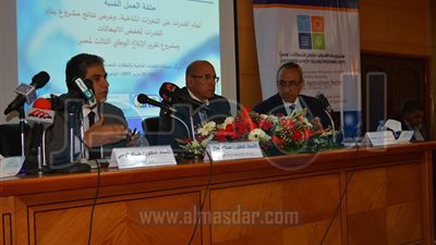 إفتتاح حلقة عمل حول رفع الوعي بالتغيرات المناخية في قطاع 