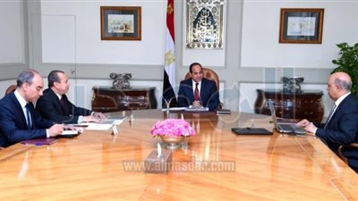السيسى يستعرض ترتيبات انشاء 