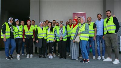 بنك مصر يشارك بمبادرة كرتونة الخير لتوزيع المواد الغذائية خلال شهر رمضان 