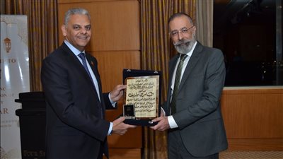 الاتحاد المصري للتأمين يكرم الدكتور طارق سيف الأمين العام السابق