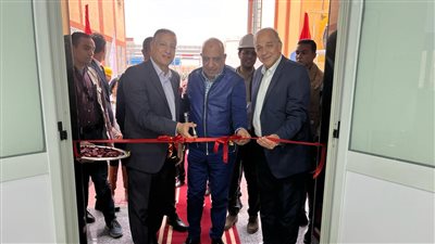 افتتاح وحدة تركيز الصودا ومحطة معالجة الصرف الصناعي بشركة مصر لصناعة الكيماويات