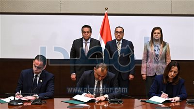 رئيس الوزراء يشهد توقيع بروتوكول تعاون لتعزيز حوكمة قطاع الخدمات الصحية بمصر