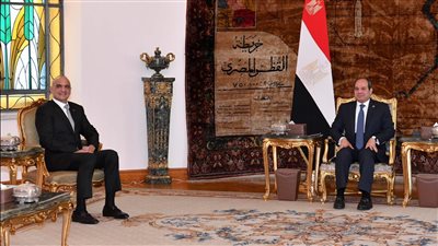 السيسي يبحث مع رئيس وزراء الأردن تطورات الأوضاع بقطاع غزة