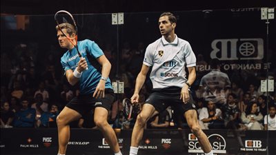 تأهل 8 مصريين للجولة الثالثة من بطولة CIB العالمية للإسكواش بنادي بالم هيلز