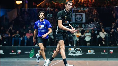 تأهل 3 لاعبين مصريين لنصف نهائي  بطولة «CIB» العالمية للإسكواش