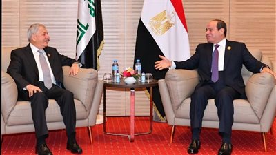 الرئيس السيسي ونظيره العراقي يحذران من التداعيات السلبية لاستمرار الحرب الإسرائيلية بغزة