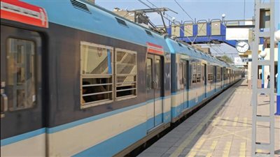 توقف حركة قطارات الخط الأول للمترو بسبب عطل مفاجئ بمحطة غمره