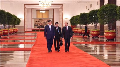 الرئيس السيسي ونظيره الصيني يشهدان توقيع عدداً من اتفاقيات التعاون المشترك