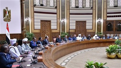 الرئيس السيسي: مصر ستواصل جهودها لوقف الحرب بين مختلف الأطراف السودانية