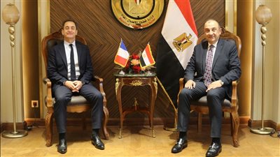 وزير قطاع الأعمال يبحث سبل زيادة الاستثمارات الفرنسية في مصر