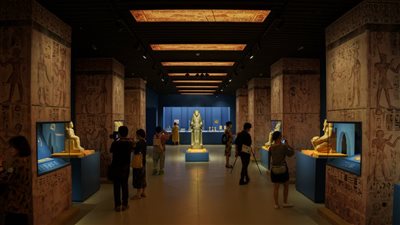 معرض «قمة الهرم: حضارة مصر القديمة» بالصين يستقبل 136 ألف زائر خلال أسبوعين