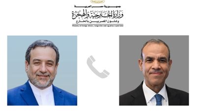 وزيرا خارجية مصر وإيران يتفقان على ضرورة التوصل لاتفاق وقف الحرب بغزة 