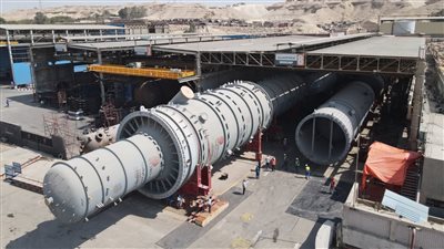 بتروجت تنتهى من تصنيع برج التقطير والمفاعل بمشروع تكرير البترول الجديد بالسويس
