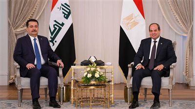 الرئيس السيسي يؤكد دعم مصر الكامل لوحدة العراق وسلامة أراضيه
