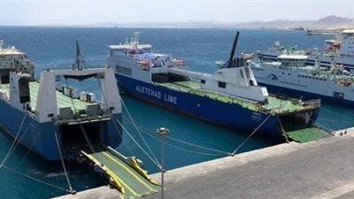 تداول 17 ألف طن و792 شاحنة بضائع بموانئ البحر الأحمر