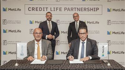 بنك الإمارات دبي الوطني مصر يجدد الشراكة الاستراتيجية مع متلايف لتأمينات الحياة
