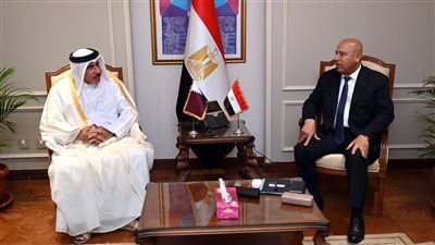 مصر وقطر تبحثان تعزيز التعاون في مجالي النقل والصناعة