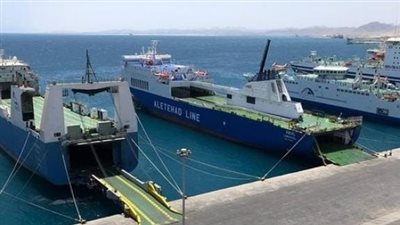 تداول 12 ألف طن و781 شاحنة بضائع بموانئ البحر الأحمر