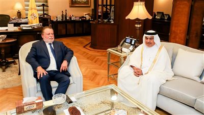 محافظ البنك المركزي يبحث مع وزير المالية القطري سبل تعزيز التعاون المشترك