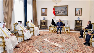 السيسي يبحث مع وزير خارجية الكويت تطوير العلاقات الثنائية في جميع المجالات
