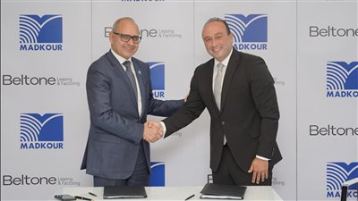 «بلتون للتأجير التمويلي والتخصيم» توقع اتفاقية مع مجموعة «مدكور» بـ400 مليون جنيه