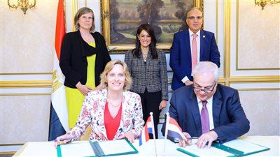 مصر وهولندا توقعان مذكرة تفاهم لتعزيز الجهود المُشتركة في مجال إدارة المياه