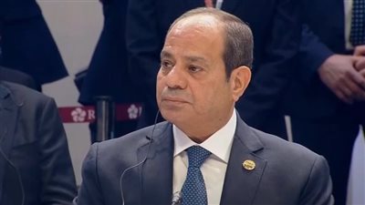 الرئيس السيسي يشارك في جلستي عمل بقمة البريكس بروسيا