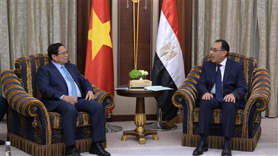 رئيسا وزراء مصر وفيتنام يبحثان تعزيز التعاون الاقتصادي والتجاري المشترك