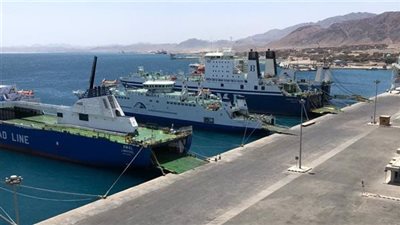 تداول 39 ألف طن و716 شاحنة بضائع بموانئ البحر الأحمر