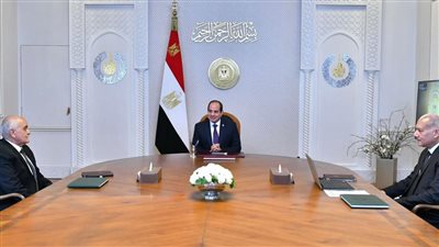 السيسي يجتمع مع رئيس مجلس إدارة صندوق تكريم الشهداء 