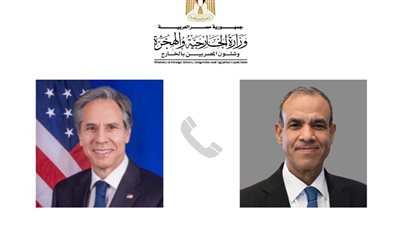 وزير الخارجية لنظيره الأمريكي: مصر لن تسمح لأي طرف بتهديد أمنها المائي