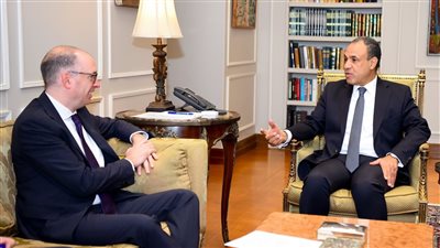 وزير الخارجية يبحث مع نظيره الألماني تعزيز التعاون الاقتصادي المشترك