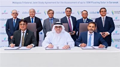 «مصدر» تتعاون مع شركتين لإنشاء محطة طاقة شمسية عائمة في ماليزيا
