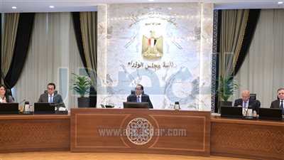 مجلس الوزراء يبدأ اجتماعه الأسبوعي بالعاصمة الإدارية الجديدة 