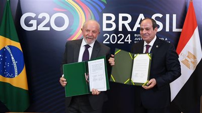 تدشين شراكة استراتيجية بين جمهوريتي مصر العربية والبرازيل الاتحادية