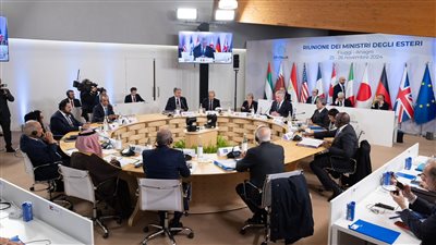 مصر تشارك في اجتماع وزراء خارجية مجموعة الدول السبع G7