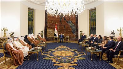 السيسي ورئيس الوزراء القطري يؤكدان حرصهما على تعزيز التعاون المشترك بمختلف المجالات