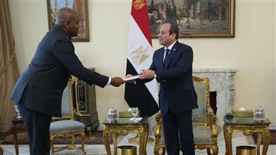 الرئيس السيسي يستقبل المستشار الخاص للرئيس الكونغولي