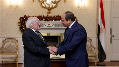 الرئيس السيسي يدعو نظيره الأيرلندي للمشاركة في حفل افتتاح المتحف المصري الكبير
